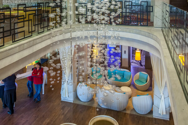 Beltéri kődekoráció