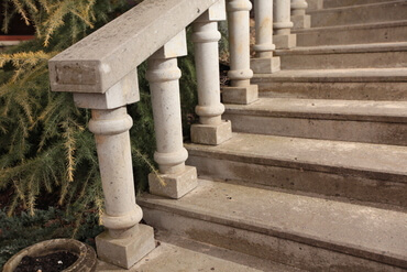 Lépcsőkorlát-Kőkorlát