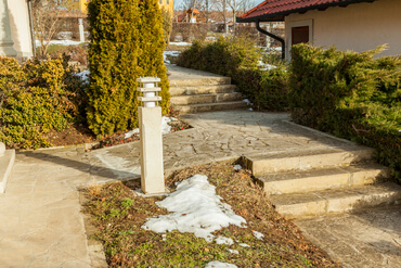 Kő térburkolat